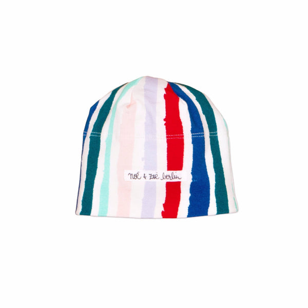 【LABROS】Stripe Short Beanie  韓国 R5116 LABROS(ラブロス) ニットキャップ・ビーニー(メンズ) - 海外通販