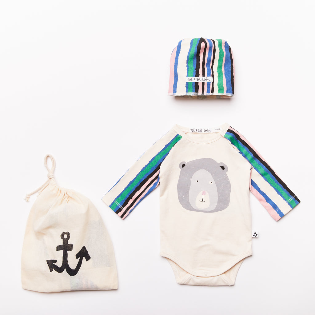 Baby Gift Set // striped // 0-3m // SAMPLE