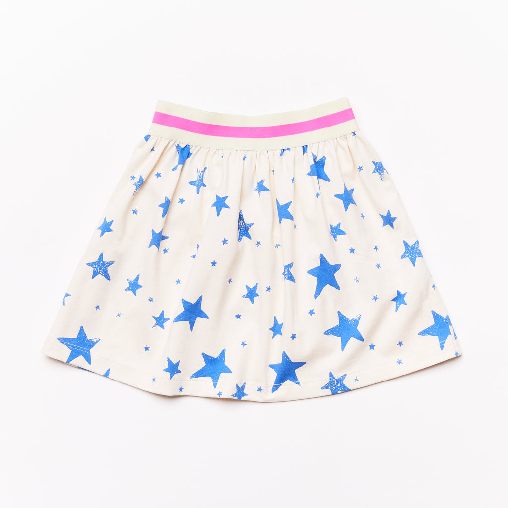 Midi Skirt // blue stars // 2yrs // SAMPLE