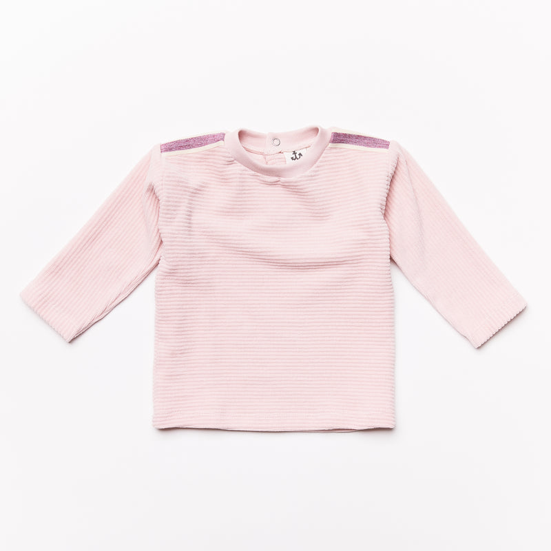 Baby Velvet Longsleeve // rose // SAMPLE