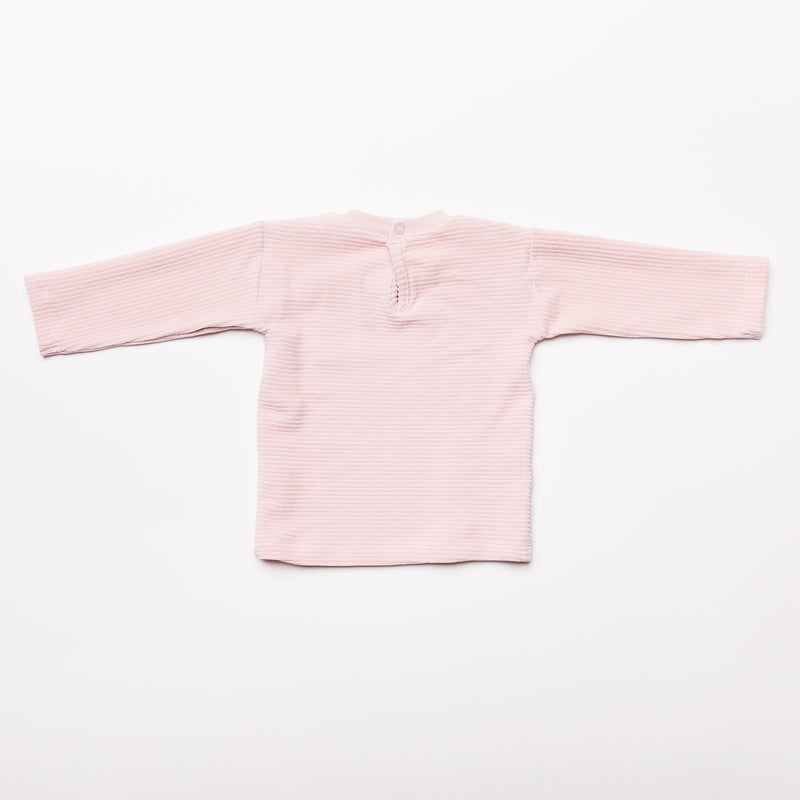 Baby Velvet Longsleeve // rose // SAMPLE