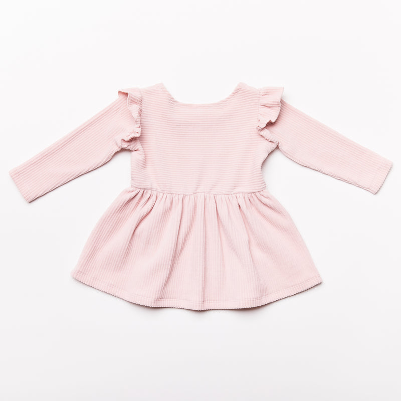 Baby Velvet Dress// rose // SAMPLE