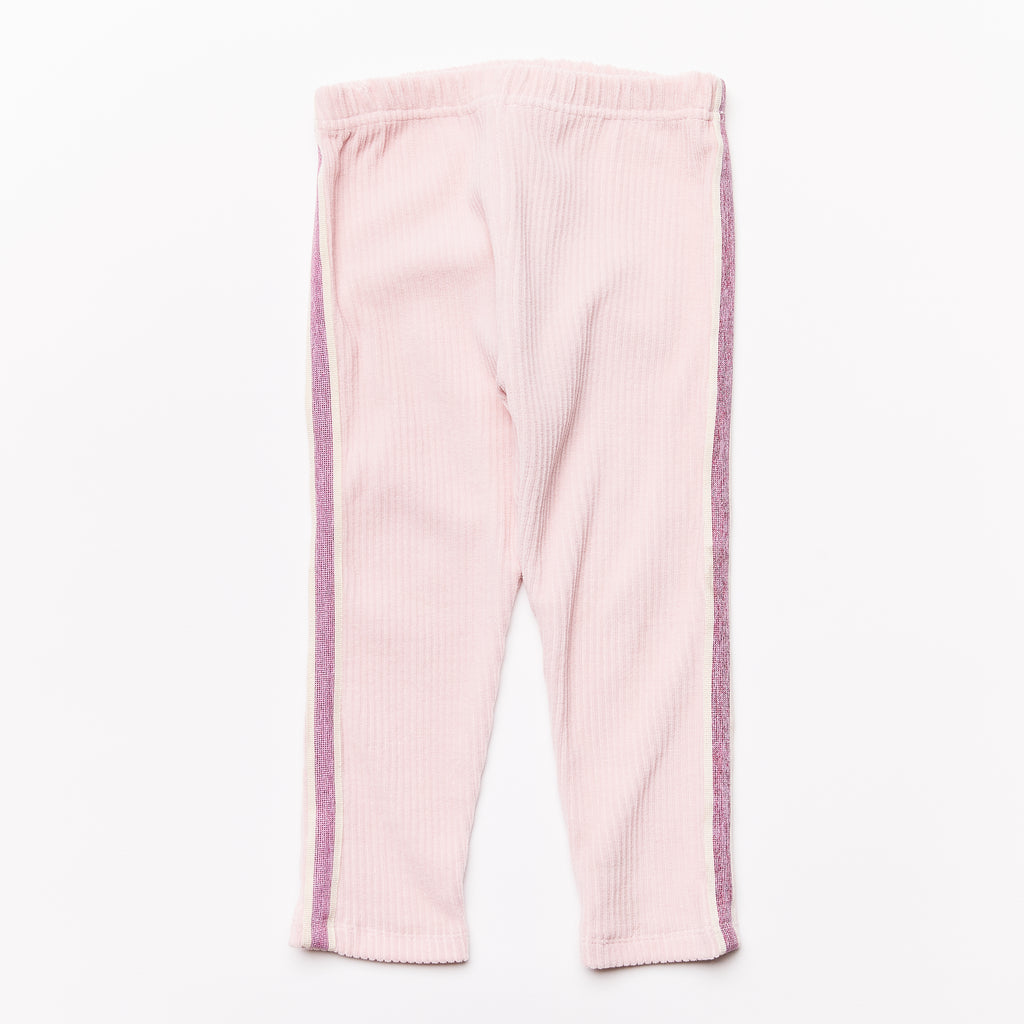 Velvet Leggings // rose // 2yrs // SAMPLE