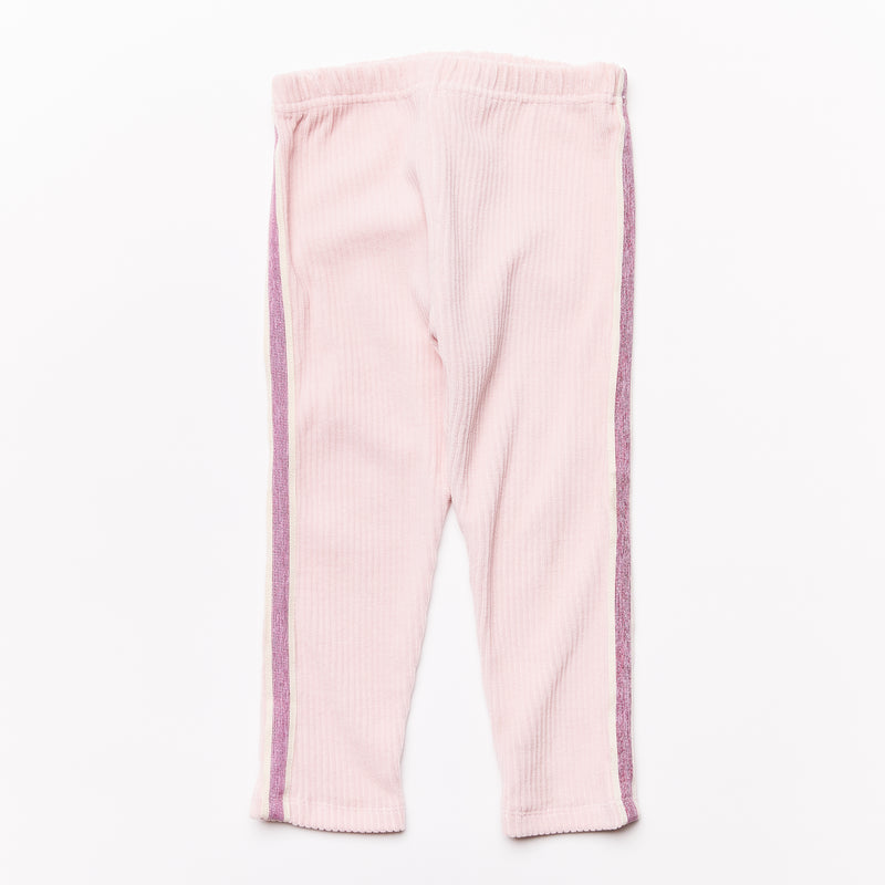 Velvet Leggings // rose // 2yrs // SAMPLE