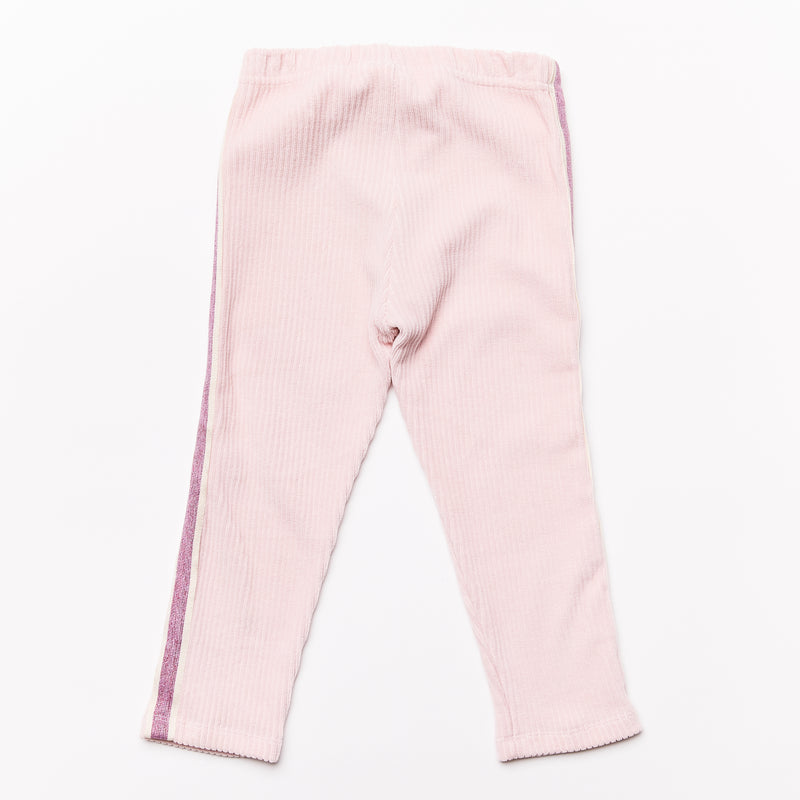 Baby Velvet Leggings // rose // SAMPLE