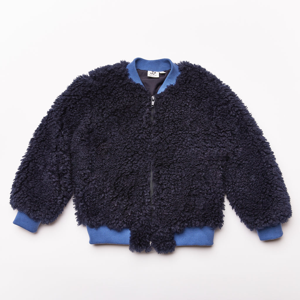 Fur Bomber // blue // 2yrs // SAMPLE