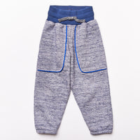 Fleece Pants // blue melange  // SAMPLE