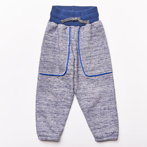 Fleece Pants // blue melange  // SAMPLE