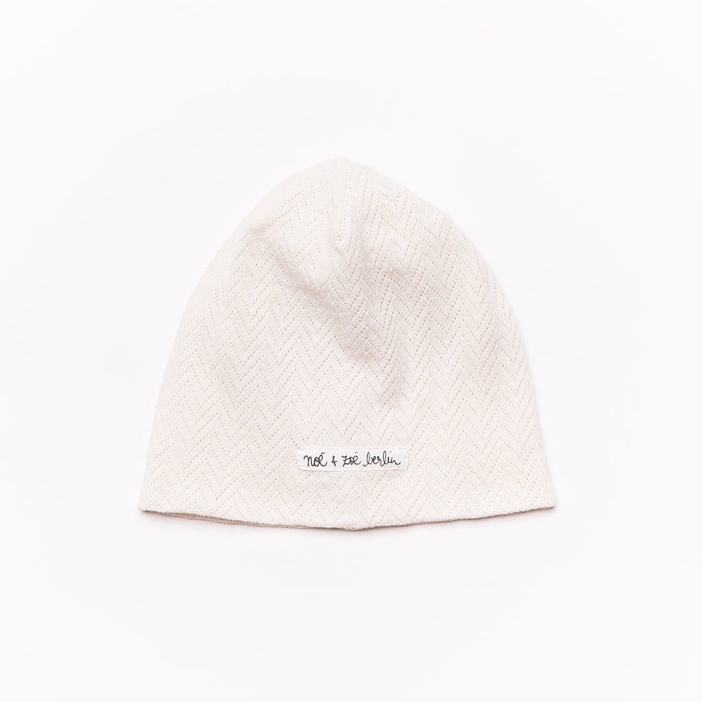 Baby Beanie // ecru // 0-3m // SAMPLE