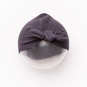 Baby Turban // anthrazit // SAMPLE