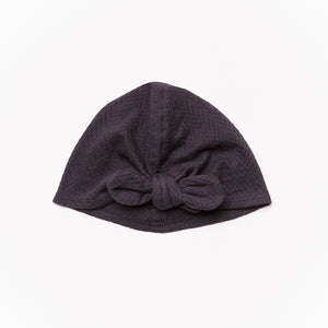 Baby Turban // anthrazit // SAMPLE