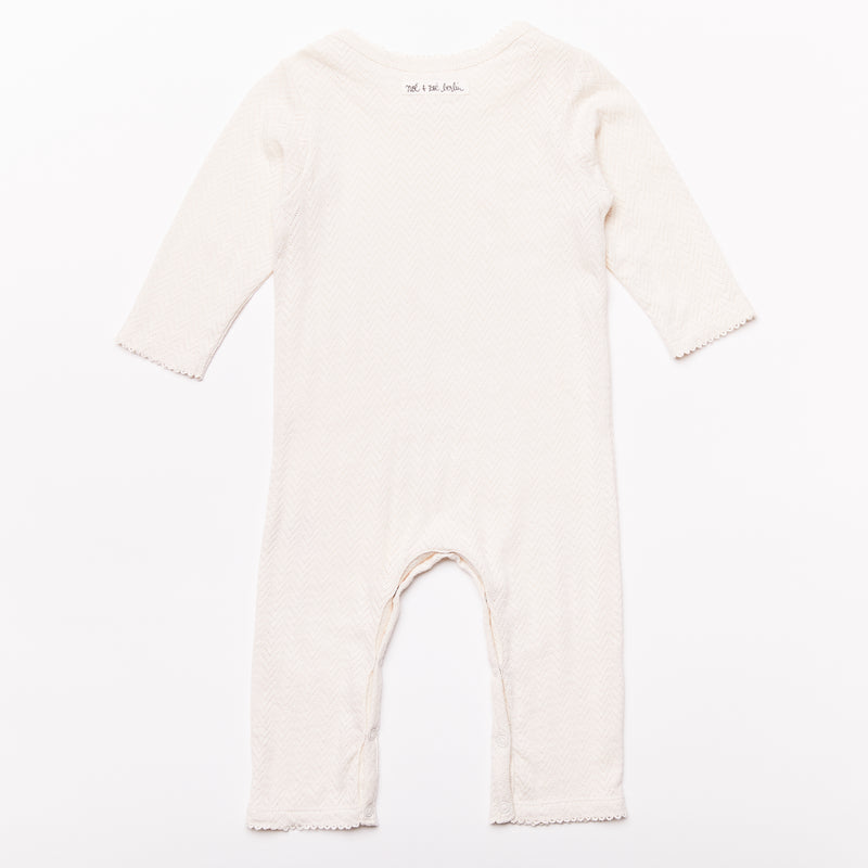 Baby Longjohn // ecru // 0-3m // SAMPLE