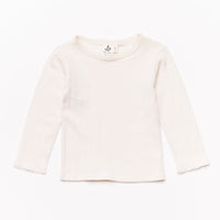 Baby Longsleeve // ecru // 0-3m // SAMPLE