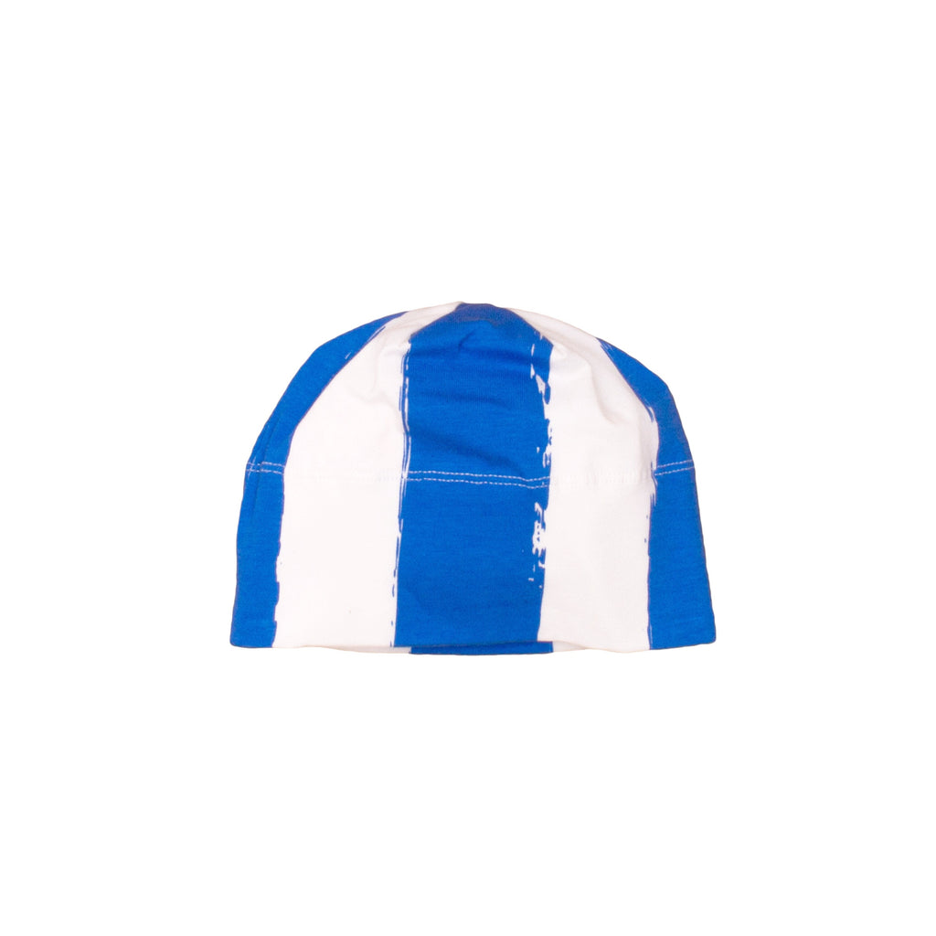 Baby Beanie // blue stripes XL