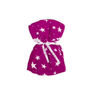 Gift Box // purple invers stars