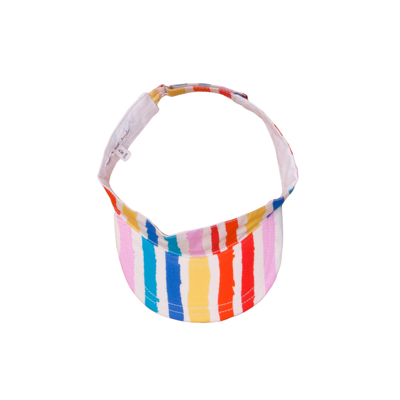 Visor // multi kulti stripes // one size // SAMPLE