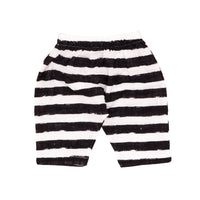 Harem Pants // black stripes // 0-3m // SAMPLE