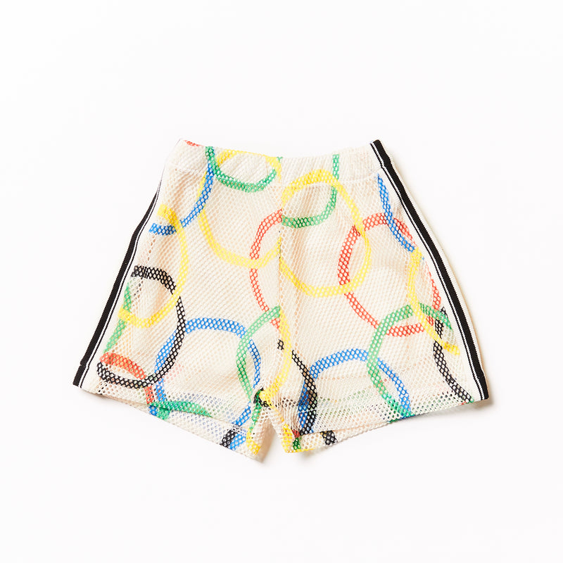Baby Shorts // olympic rings // 3-6m // LAST ONE