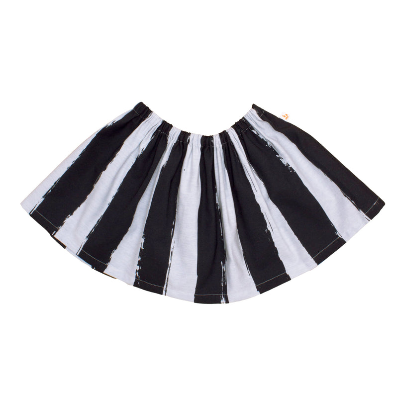 Roller Skirt // black stripes XL // 12yrs // LAST ONE