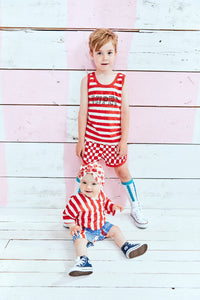 Tank Top // red stripes // 2yrs // LAST ONE